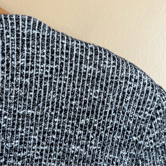 Cabi 5299 The Times Jacket Sweater Cardigan Black White Women’s Small - Picture 5 of 9